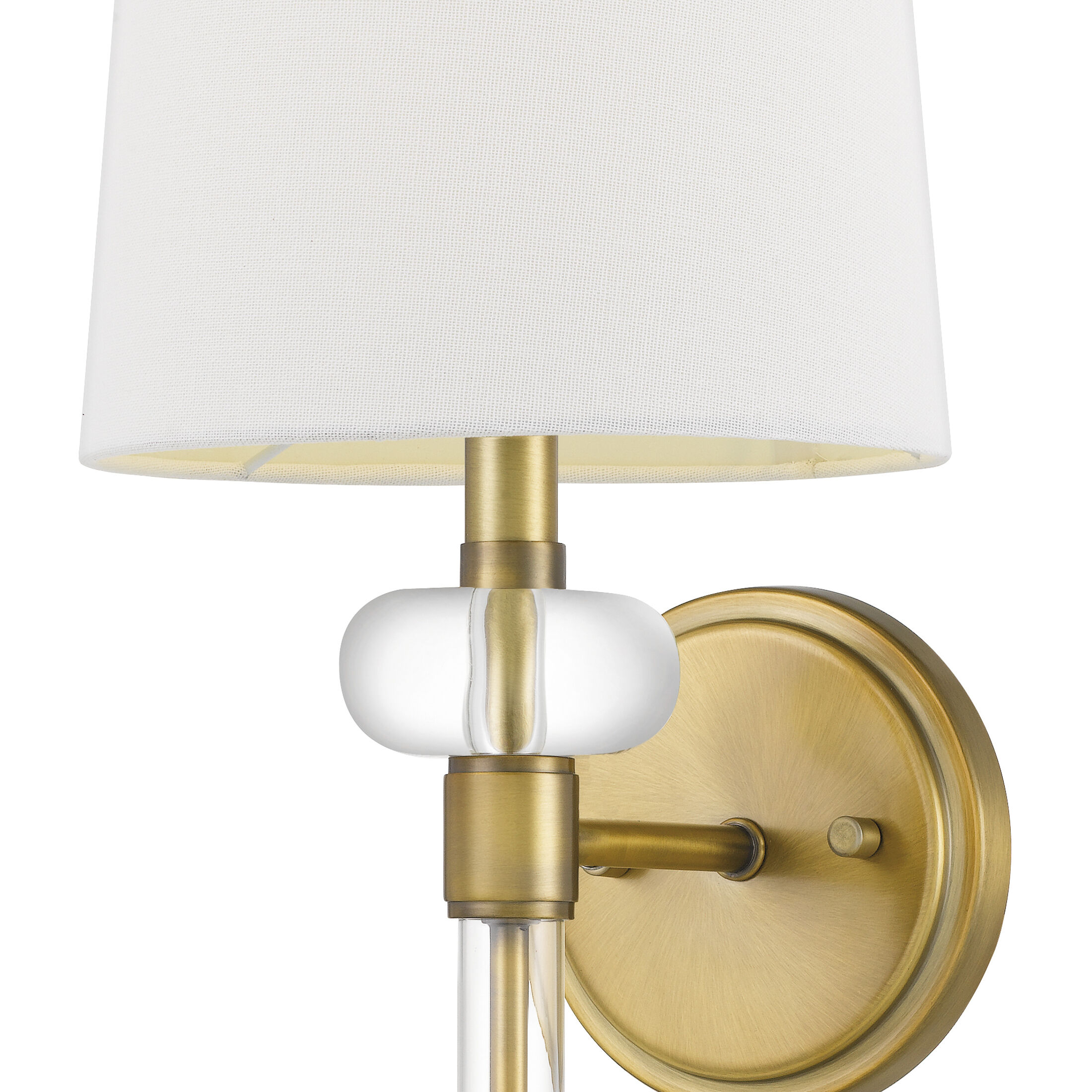 Barbour 1 Light 8 inch Weathered Brass Wall Sconce Wall Light