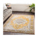 Cara 90 X 31 inch Saffron/Bright Yellow/Bright Orange/White Rugs, Runner