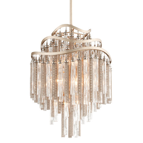 Chimera 7 Light 19 inch Tranquility Silver Leaf Pendant Ceiling Light