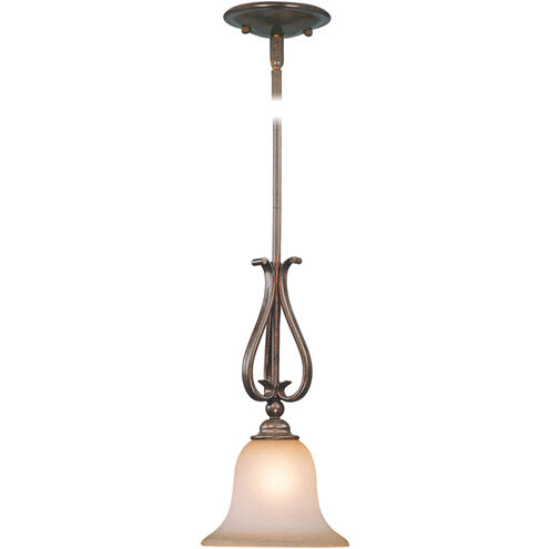 Monrovia LED 8.5 inch Royal Bronze Mini Pendant Ceiling Light