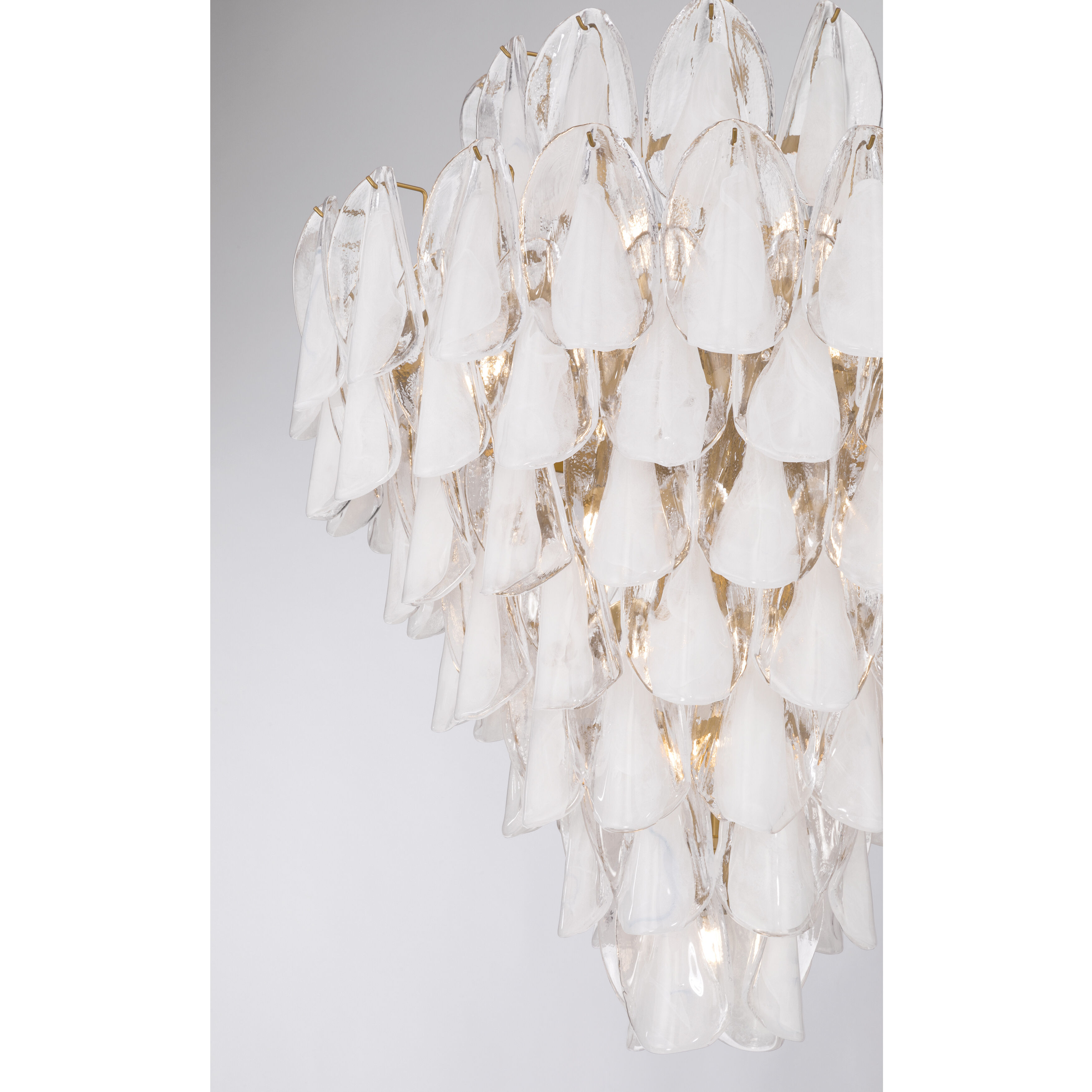 Verla Crest 21 Light 32.5 inch Legacy Brass Pendant Ceiling Light