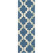 Serafina 156 X 108 inch Dark Green, Ivory, Navy Rug
