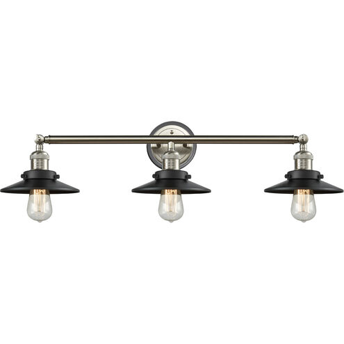 Franklin Restoration Railroad 3 Light 32.00 inch Bathroom Vanity Light