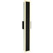 Malibu LED 32 inch Black Outdoor Wall Light