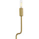 Austen 2 Light 5.25 inch Lacquered Brass Sconce Wall Light