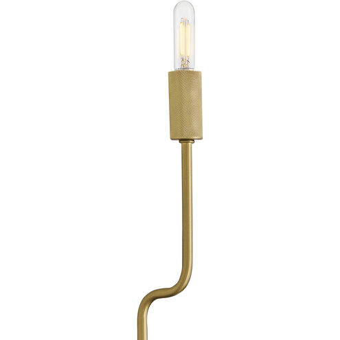 Austen 2 Light 5.25 inch Lacquered Brass Sconce Wall Light