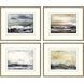 Landscapes Multi and Yellow and Blue and White Framed Art
