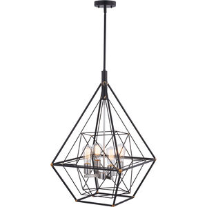 Bartlett LED 24 inch Oil Rubbed Bronze and Satin Nickel Pendant Ceiling Light