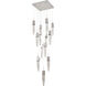 Canada 13 Light 20 inch Chrome Chandelier Ceiling Light