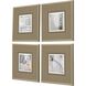 Abstract Collection Gray Framed Art