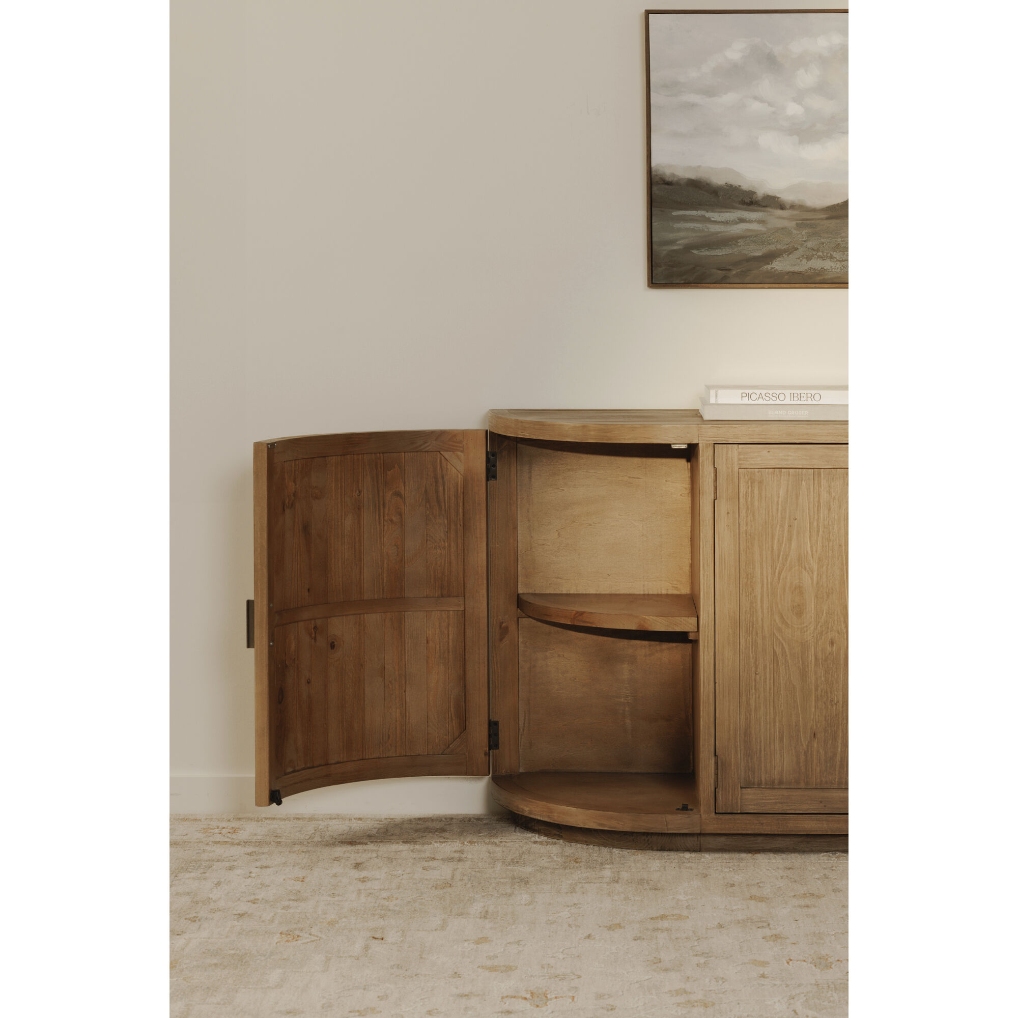 Nicola 71 X 17.7 inch Brown Sideboard