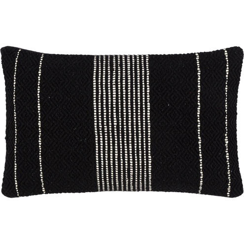Ontario 22 inch Black Pillow Kit in 14 x 22, Lumbar