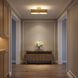 Paloma Contreras Dupont 12 inch Gild Semi-Flush Mount Ceiling Light