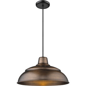 R Series 1 Light 17.00 inch Pendant