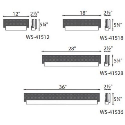 Quantum LED 12 inch Polished Nickel Bath Vanity & Wall Light