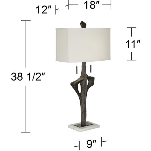 Ammon 38.5 inch 60.00 watt Cast Iron Table Lamp Portable Light