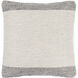 Latvia 20 X 20 inch Light Silver/Light Grey/Off-White/Ash Accent Pillow
