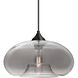 Bana 1 Light Black Cord Pendant Ceiling Light