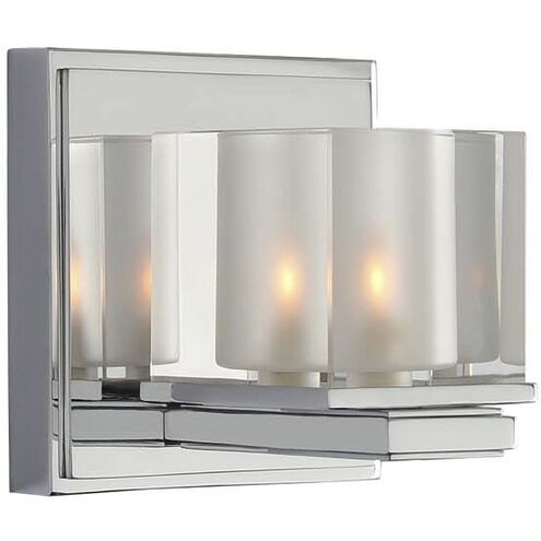 Naples LED 5 inch Chrome Bath Light Wall Light