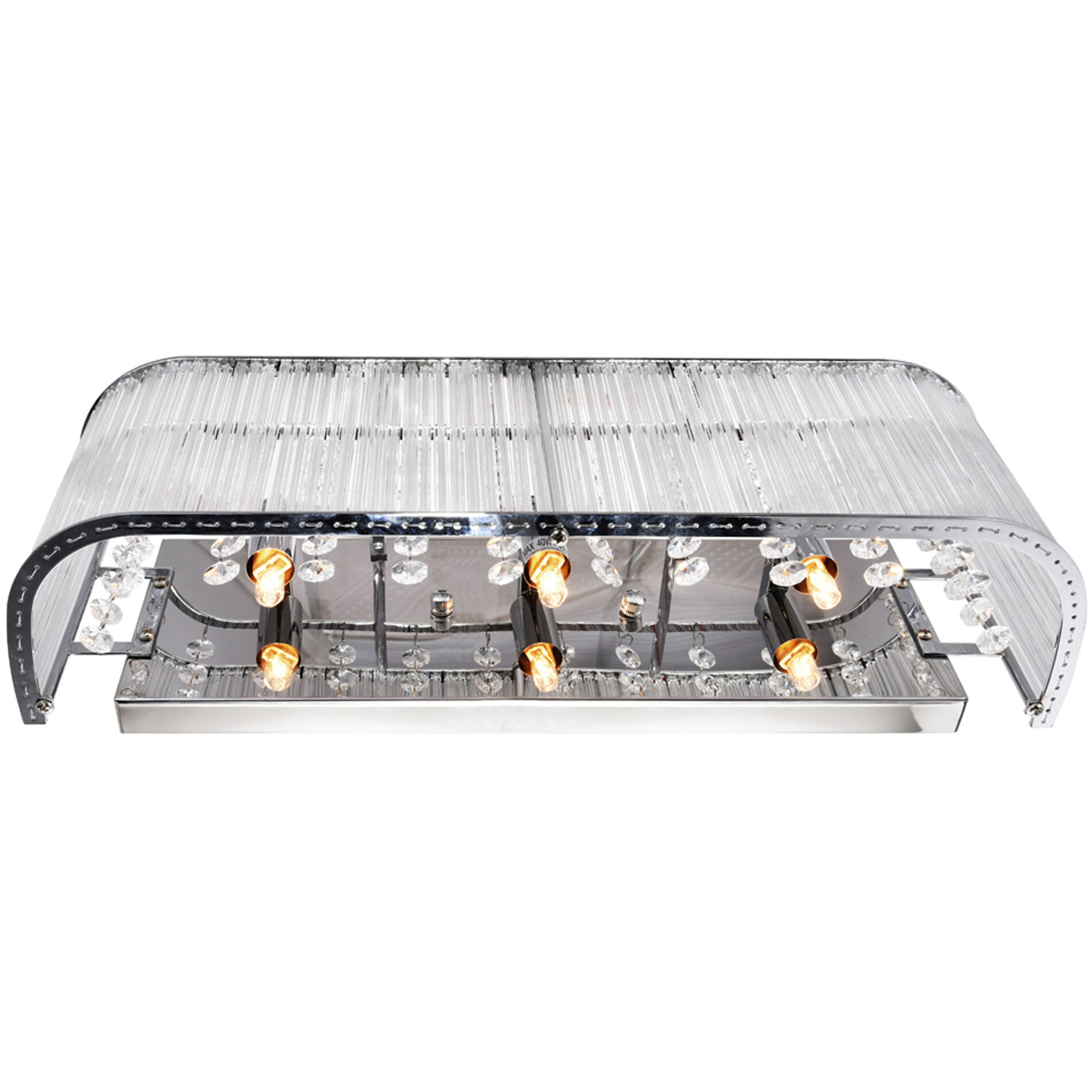 Elsa 3 Light 18 inch Chrome Vanity Light Wall Light