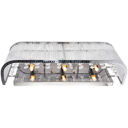 Elsa 3 Light 18 inch Chrome Vanity Light Wall Light