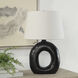 Omaru 23 inch 100.00 watt Matte Black Table Lamp Portable Light