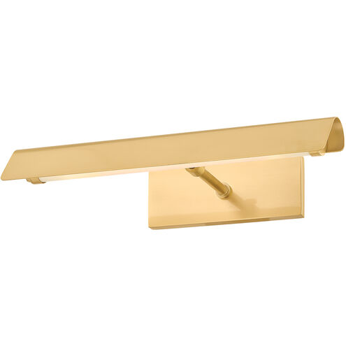Regan 11 watt 16 inch Aged Brass Picture Light Wall Light