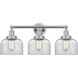 Bell 3 Light 24.5 inch Polished Chrome Bath Vanity Light Wall Light