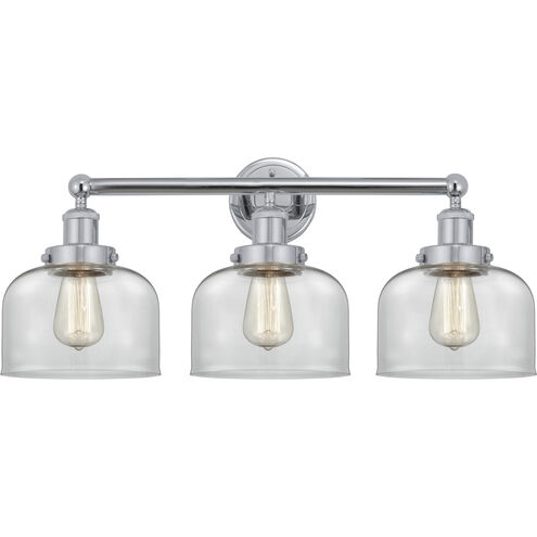 Bell 3 Light 24.5 inch Polished Chrome Bath Vanity Light Wall Light