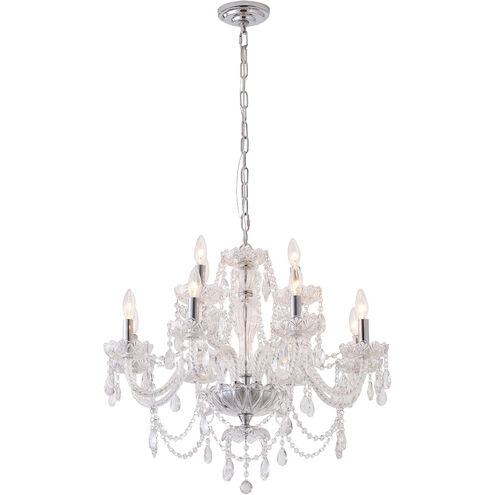Canada 12 Light 29 inch Chrome Chandelier Ceiling Light