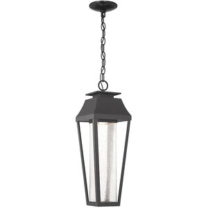 Brookline LED 7.25 inch Black Outdoor Hanging Lantern