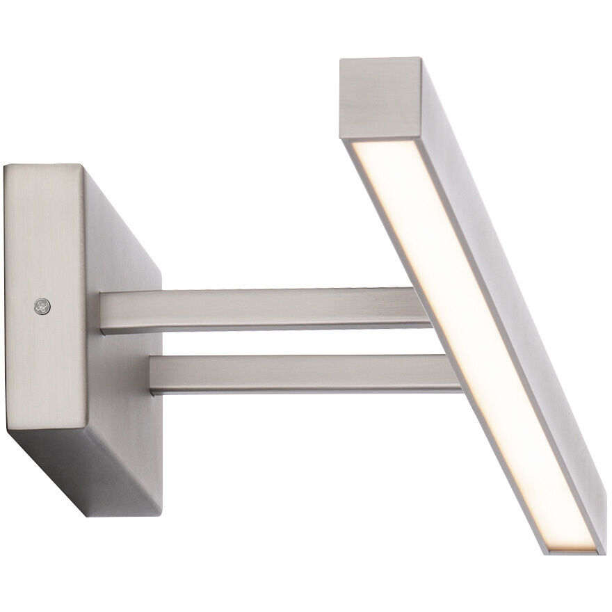 Parallax LED 24 inch Brushed Nickel Bath Vanity & Wall Light in 2700K, dweLED