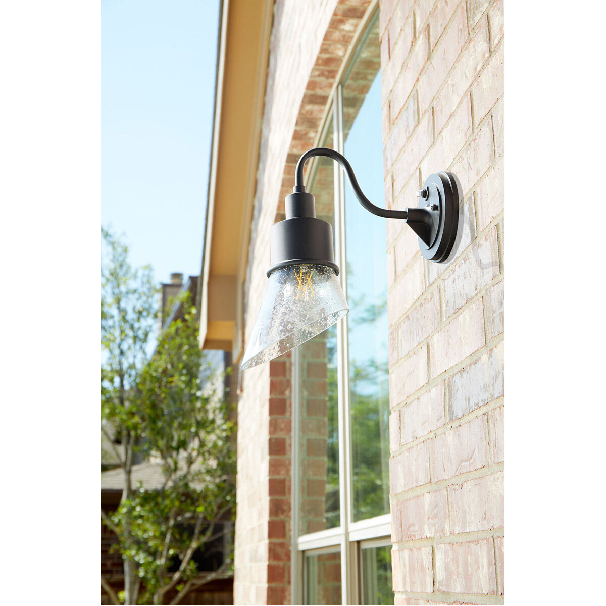 Torrey 1 Light 13 inch Noir Outdoor Wall Mount