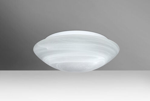 Nova 13 LED 13 inch Flush Mount Ceiling Light in Marble Glass