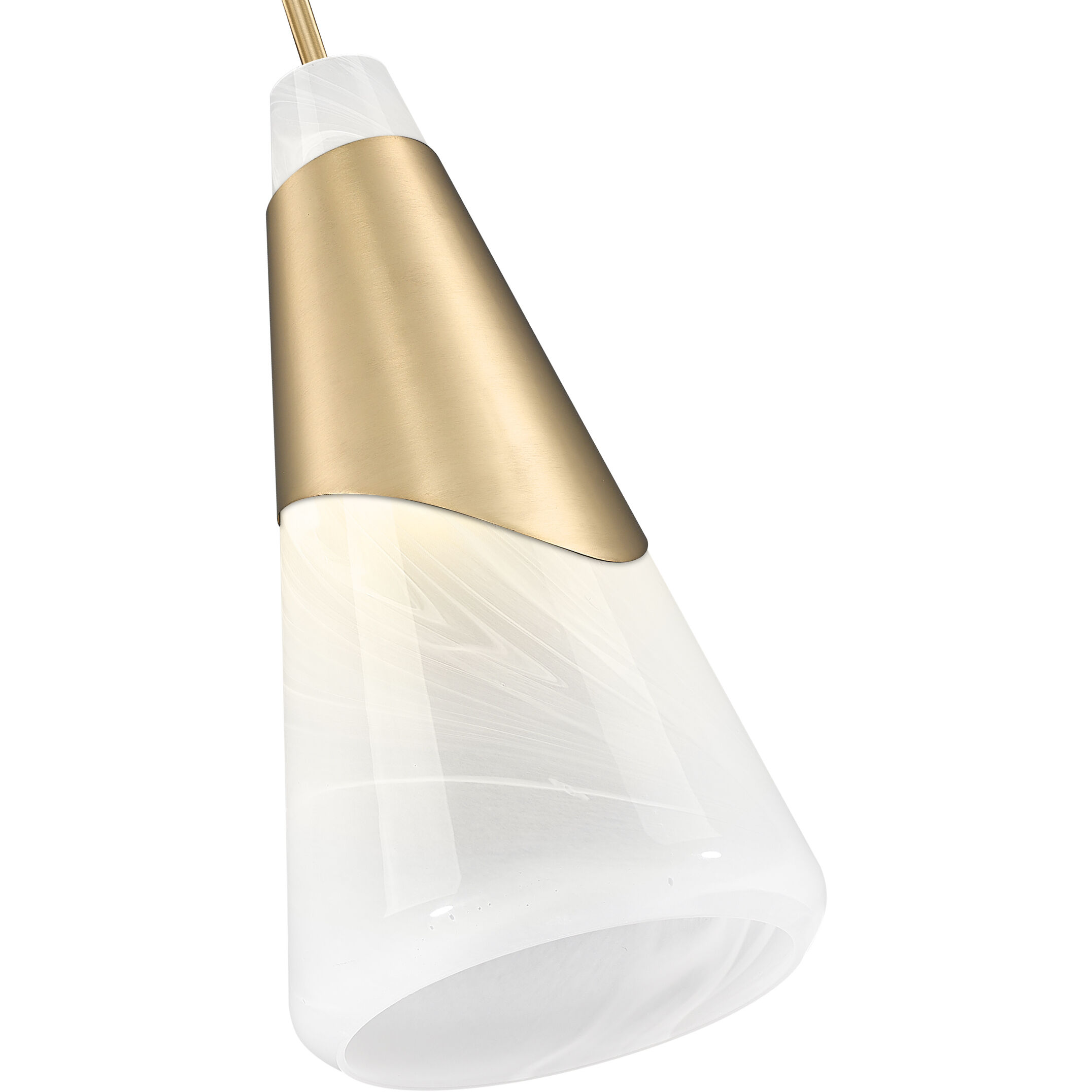 Aimie 1 Light 7 inch Modern Gold Pendant Ceiling Light