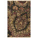Taj Mahal 102 X 66 inch Dark Brown, Rust, Dark Purple Rug
