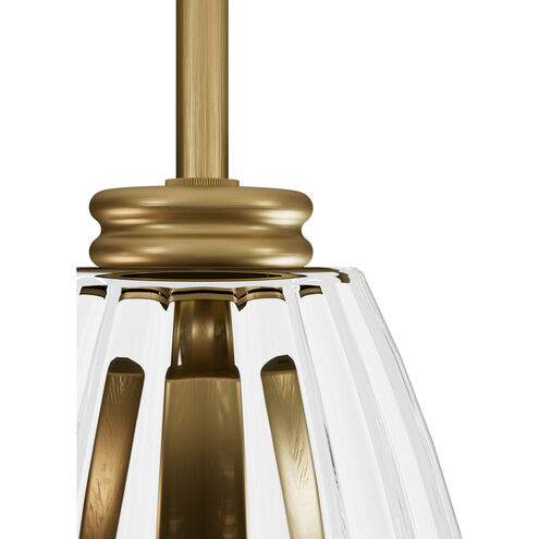 Rossmoor 1 Light 6 inch Luxe Gold Pendant Ceiling Light, Mini