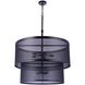 Mesh 9 Light 36 inch Flat Black Pendant Ceiling Light