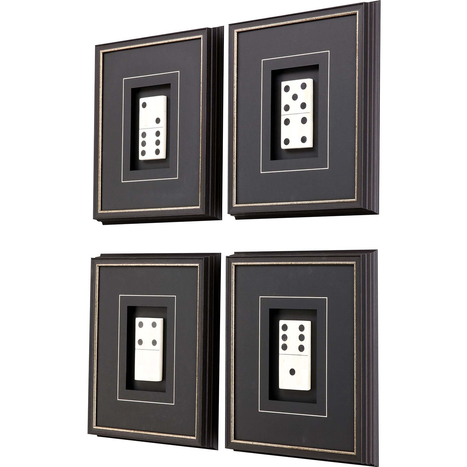 Entertainment Black and Beige Framed Art