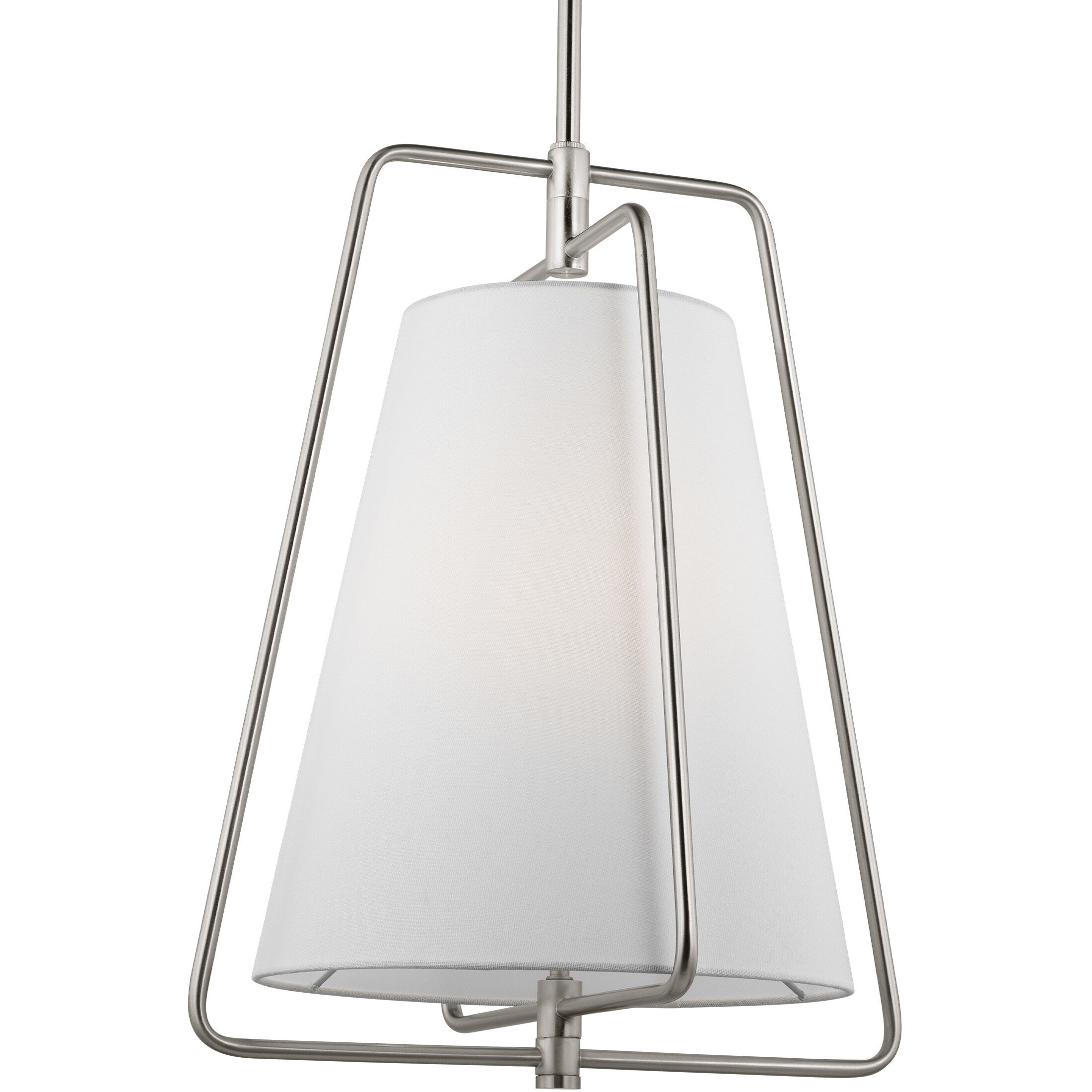 Allis 1 Light 15 inch Brushed Nickel Pendant Ceiling Light