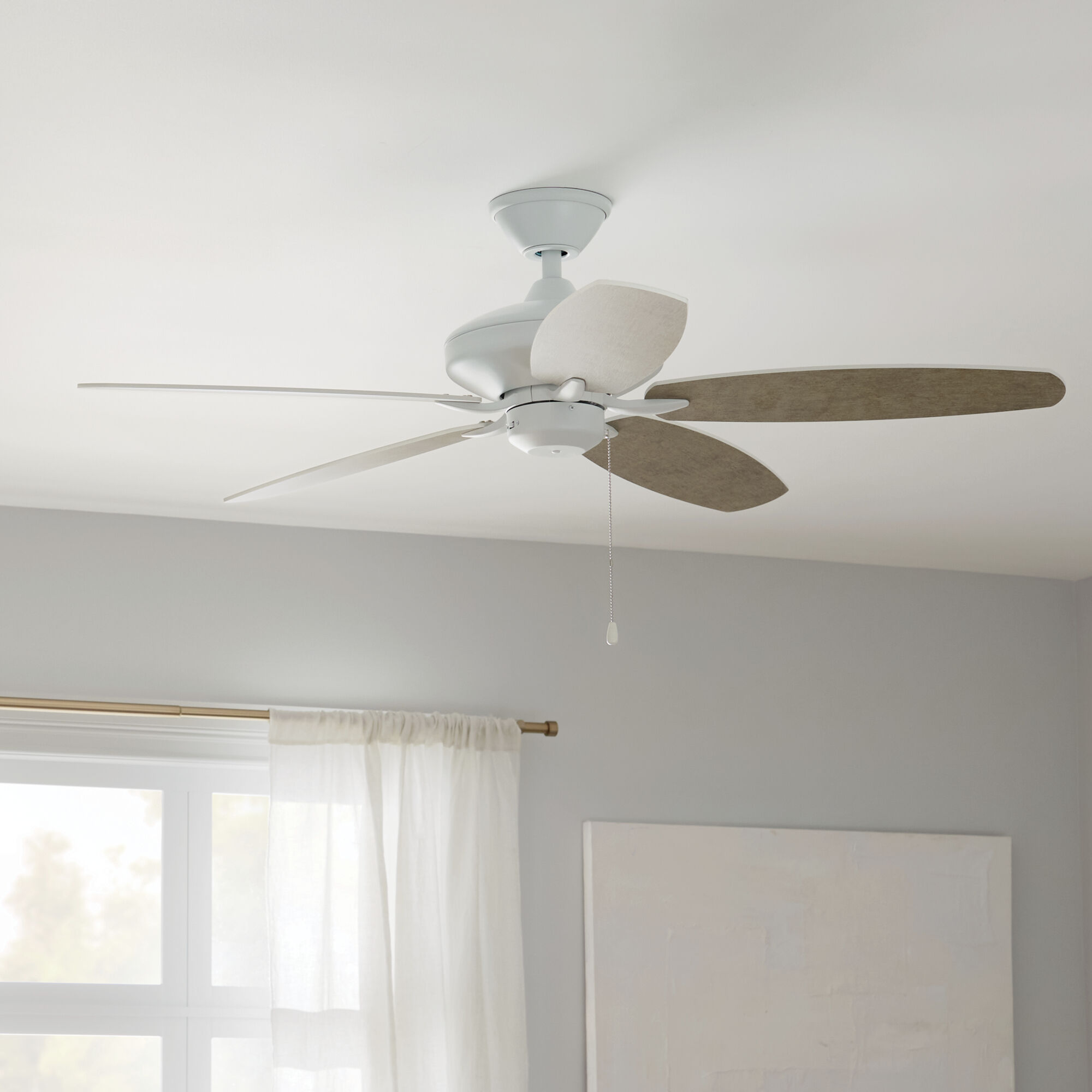 Renew 52 inch Matte White Ceiling Fan