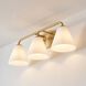 Blair 3 Light 25.5 inch Warm Brass Bath Wall Light