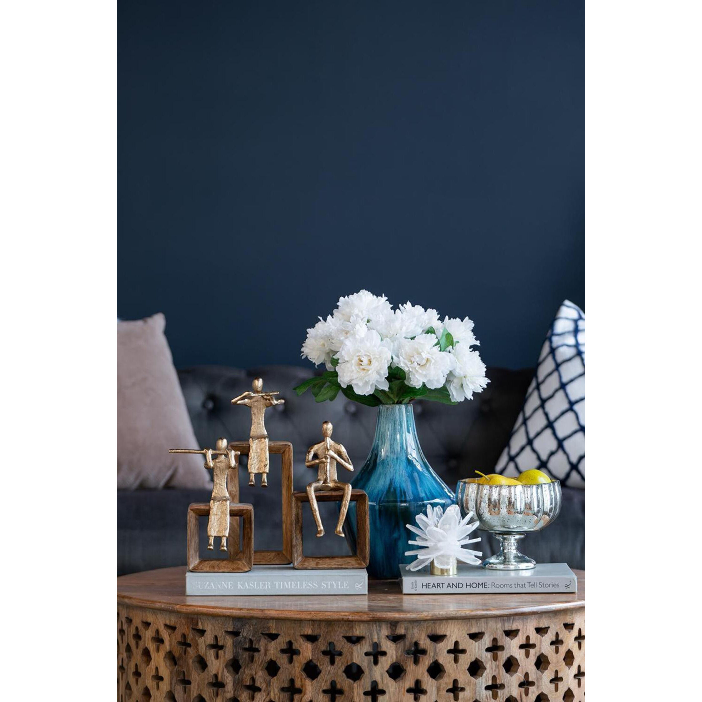 Musician Gold and Natural Figurine