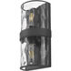 Meridian 2 Light 6 inch Matte Black Wall Sconce Wall Light