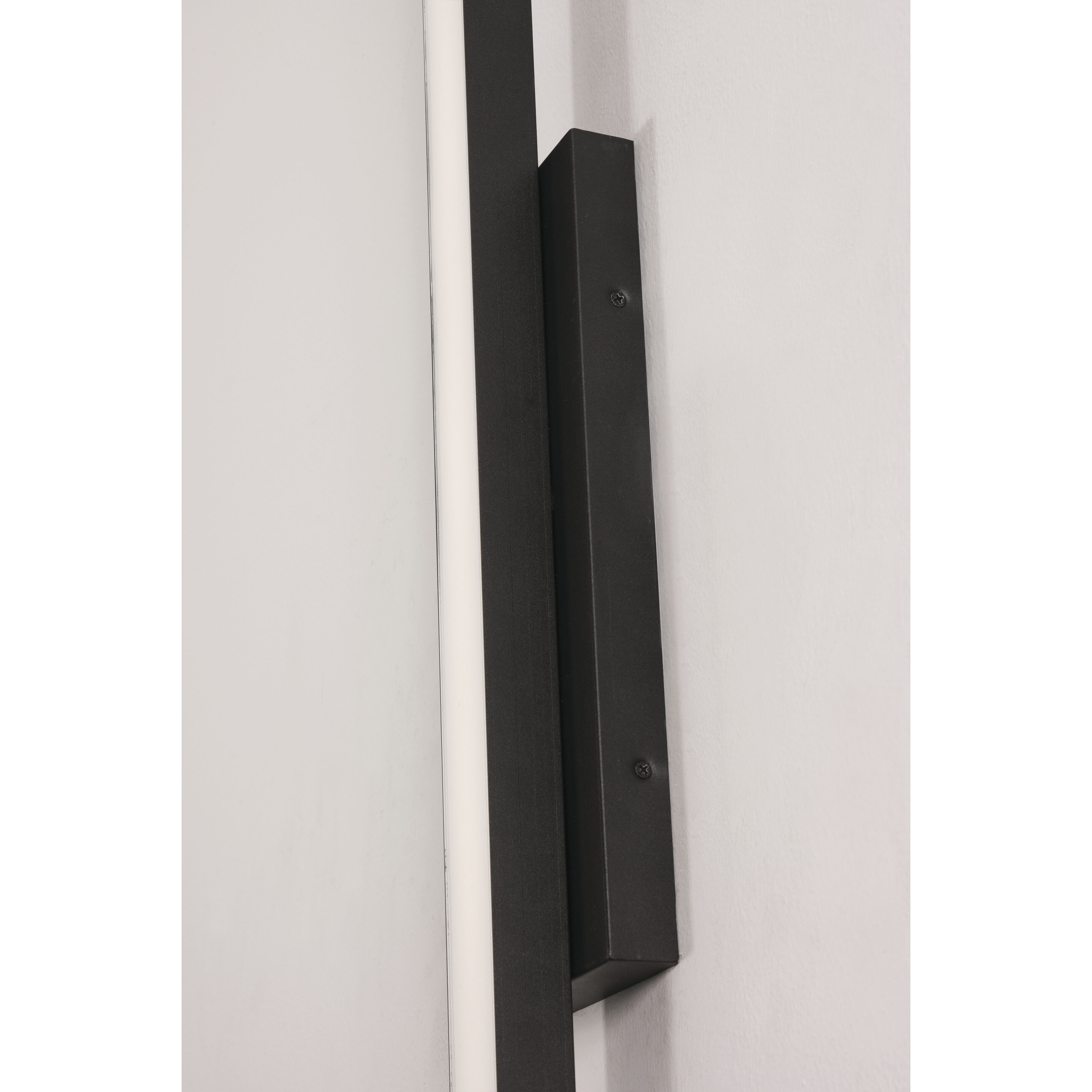 Gale LED 24 inch Textured Black Outdoor Wall Sconce