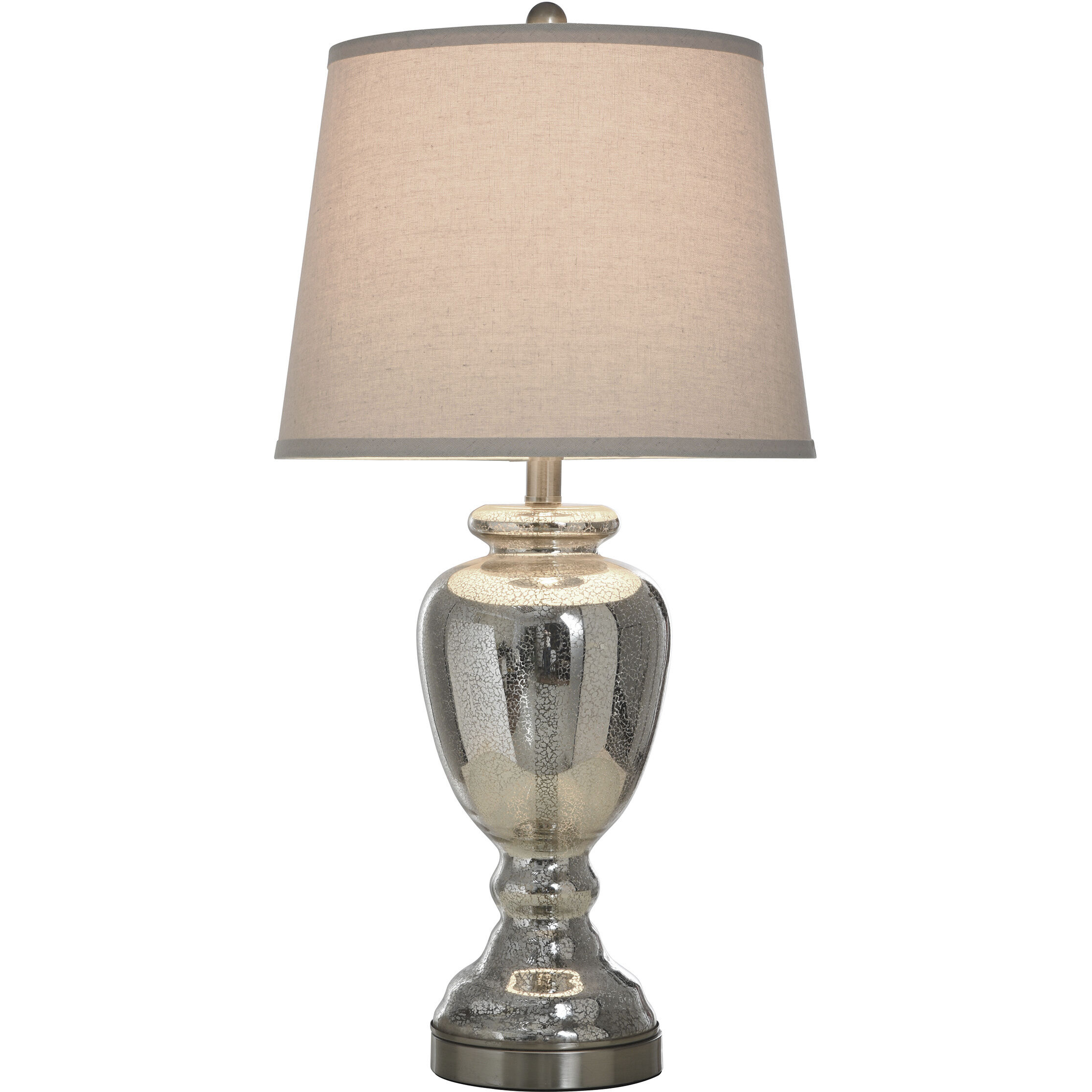 Northbay 30 inch 100 watt Mercury Glass Table Lamp Portable Light