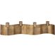Curve 16 X 3.75 inch Candleholder