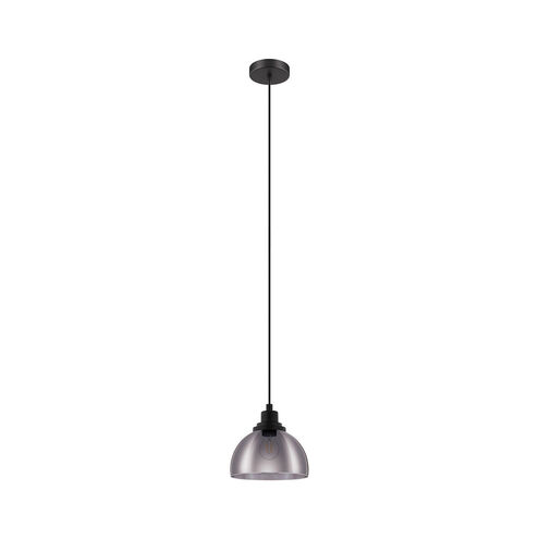 Beleser 1 Light 8 inch Matte Black Pendant Ceiling Light