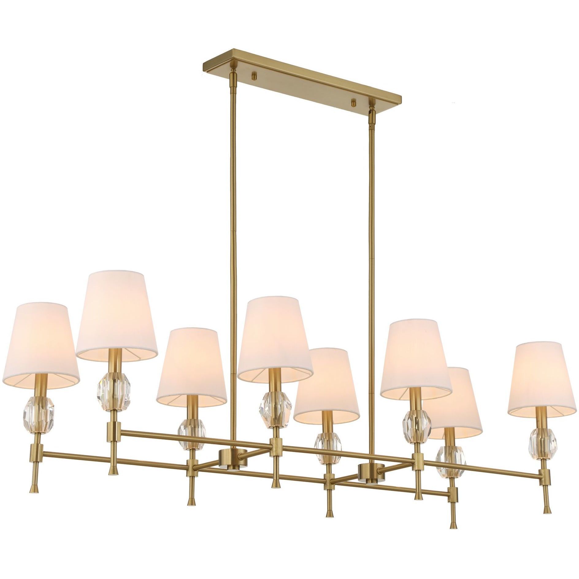 Arques Linear Chandelier Ceiling Light