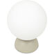 Ovi 7.9 inch 5.00 watt Beige Table Lamp Portable Light